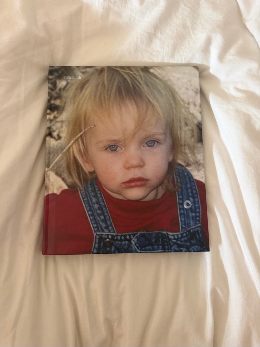 Billie Eilish Photo Book - Red & Denim Cover